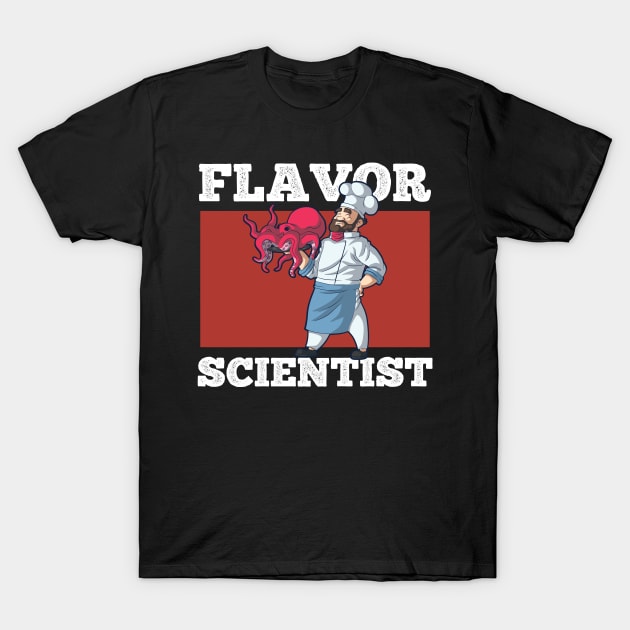 Flavor Scientist  Cooking Hat Funny Cook Chef    for a  Cook T-Shirt by Riffize